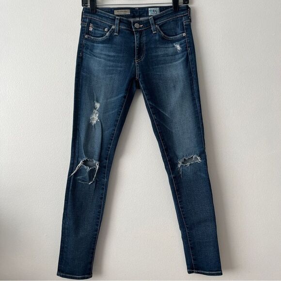 AG Adriano Goldschmied The Legging Ankle Super Skinny Ankle Jean Size 26R - Picture 2 of 11